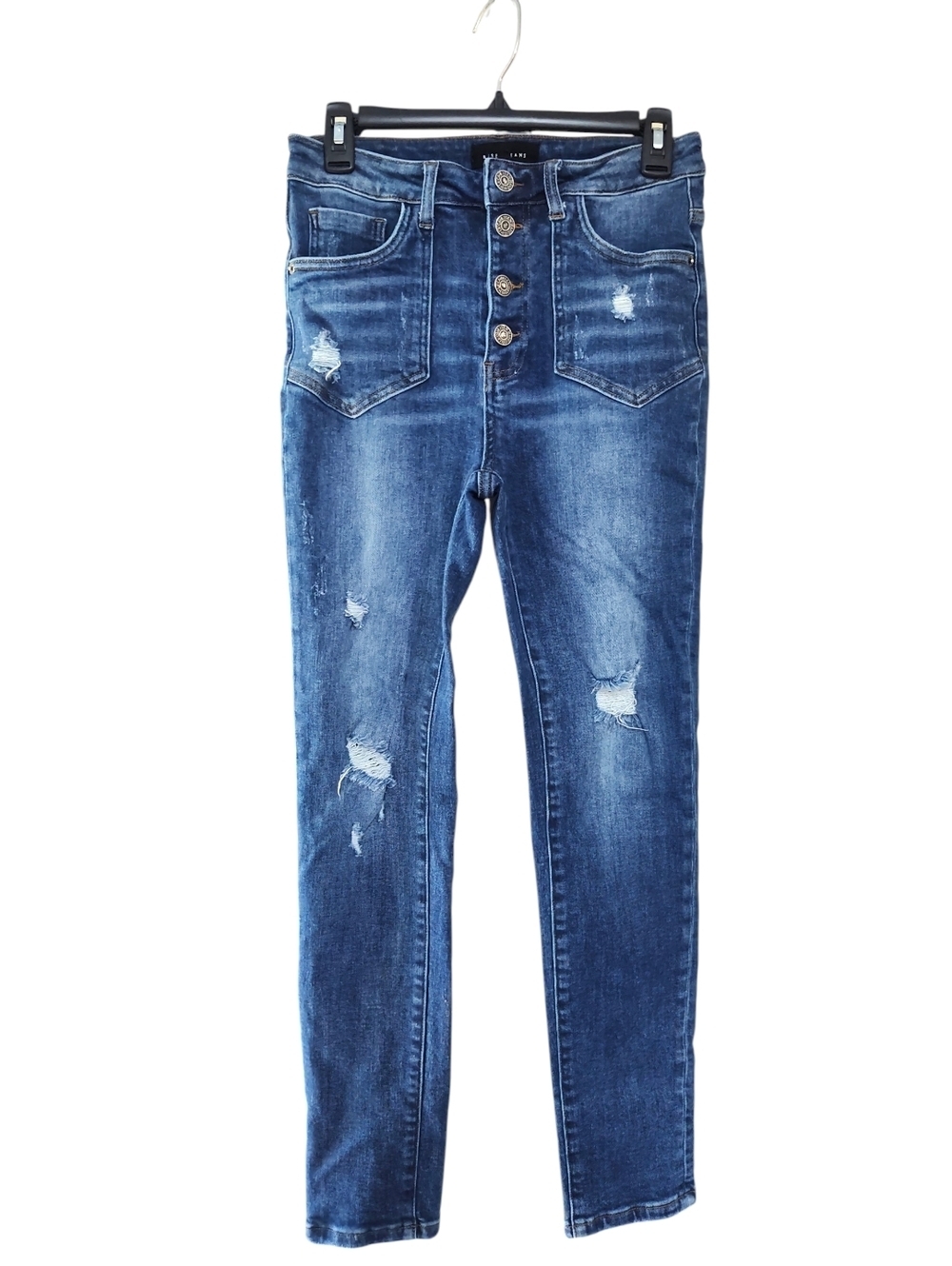NWOT Risen Skinny Button Fly Ankle Jeans 7/28